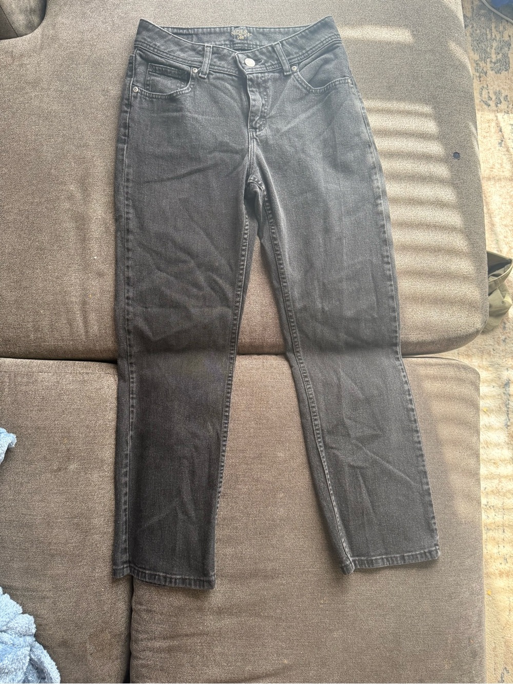 Riders by Lee / 8P / Women's Black Straight-Leg Jeans